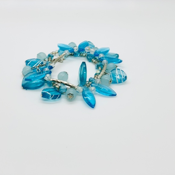 Handmade Peruvian Glass Bead Bracelet Set - Picture 2 of 3